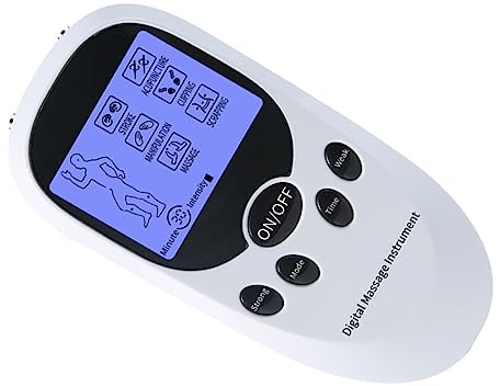 UKCOCO Masseur Musculaire Mini Appareil De Massage Corps Multifonctionnel Stimulateur Électrostimulateur