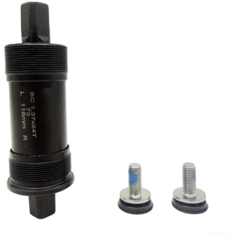 High Performance Bicycle Bottom Bracket 73 118mm Square Hole for Electric Bike with 2 Bolts