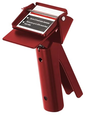 Exprimidor De Tubos De Silicona,Dispensador Manual De Metal Antideslizante - Herramienta de Acabado para Masilla,Para Pintura, Loción, Pasta, Pegamento Y Uso Cotidiano En Taller O Cocina