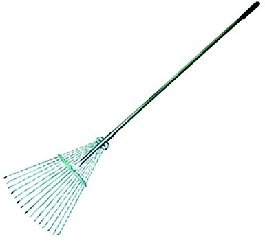 Scopa per foglie in metallo con Manico 150 cm - Beast