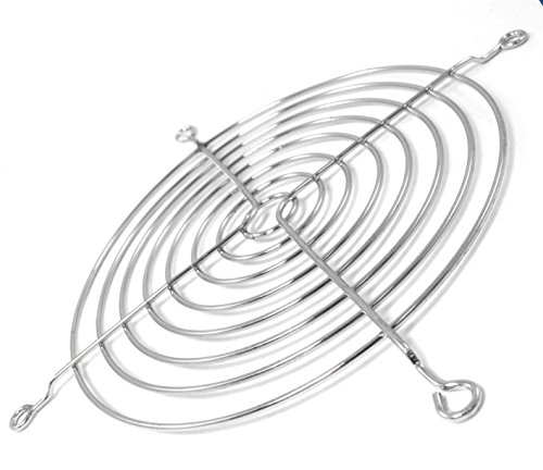 AABCOOLING Grill 120 Silber - Metall-Gitter für 120mm Lüfter, Staubfilter, Lüfterabdeckung, Computer-Staubschutz, PC-Netzfilter