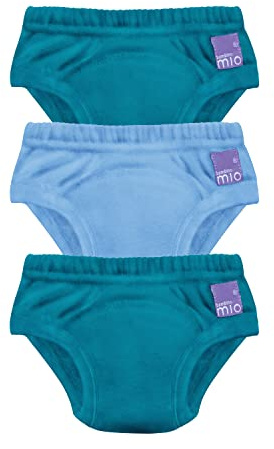 Bambino Mio, Revolutionary Reusable Potty Training Pants for Boys and Girls, Pack of 3