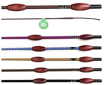 Fleck - Feldmann Balance Classic Dressurgerte Gerte Reitgerte (110 cm, braun)