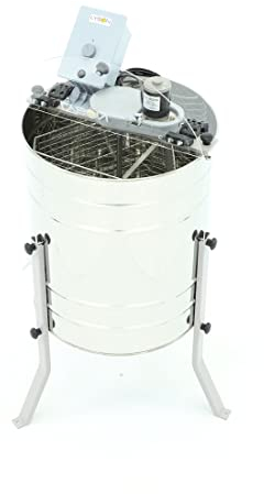 3 Waben Honigschleuder mit Elektroantrieb Schleuder Imkerei Rähmchen Waben