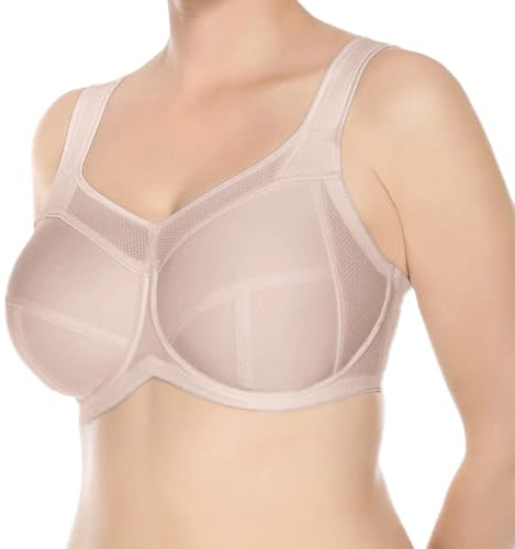 Ulla - Kate - Sport und Entlastungs-BH mit Bügel (75H Biskuit)