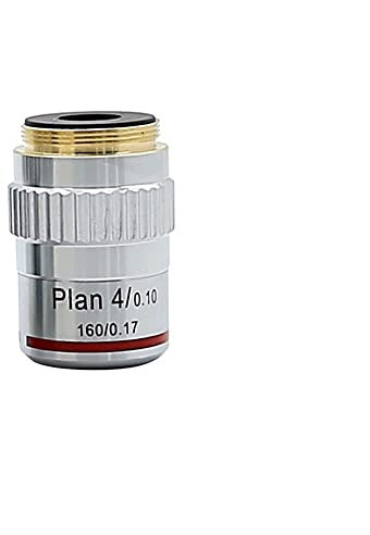 Microscopio Plan Achromatic Obiettivo Obiettivo 4X 10X 20X 40X 100X Microscopio Biologico Obiettivi Standard Interfaccia RMS(4x)