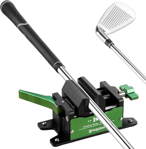 Aluminum Golf Club Sub-Household Vice Golf Grip Remover Tool for Club Grip Putter Easy Clamp Repair Tool Golfer