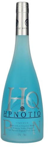 Hpnotiq Liqueur | 70cl | 17% ABV | Product of France | A Refreshing Blend of Premium French Vodka, Exotic Fruit Juices and a Touch of Cognac | Cocktail Creation