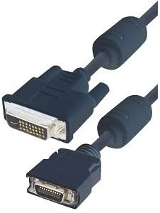 Cable de monitor DVI macho DVI 24 + 1pol a HP Centronics macho de 20 pines 1,8 m