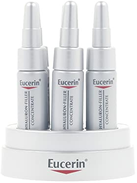 Eucerin Hyaluron-Filler Concentrate Anti-Aging Cream with Enhanced Hyaluron-Filling Effect for Wrinkles Removal, 6x5ml