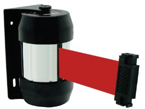 Viso RW40RE Enrouleur mural Sangle 4 m Rouge
