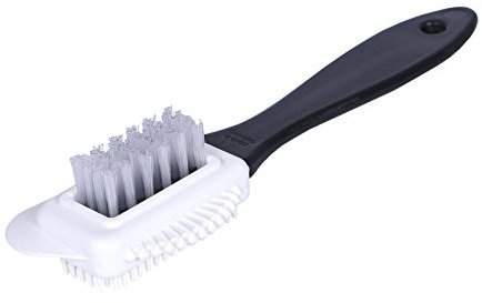 Kaps Spazzola 4 Lati Multifunzionale Di Qualità Per La Pulizia Di Scarpe In Nabuk E Suede, Setola In Nylon, Pulisce E Dona Una Rifinitura Perfetta