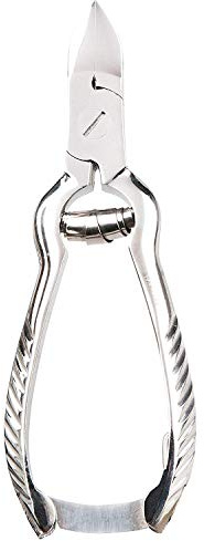 TITANIA Nagelzange mit Pufferfeder, Circa 14 cm, Rostfrei, 1er Pack (1 x 110 g)