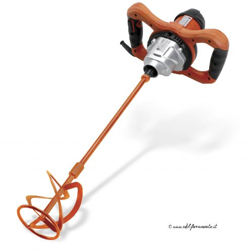 RUBI | Malaxeur Électrique 1200W | Malaxage de Colles à Base de Ciment, de Résines, de Peintures et Autres Matériaux | 2 Vitesses | RUBIMIX-9 N 230V 50/60Hz