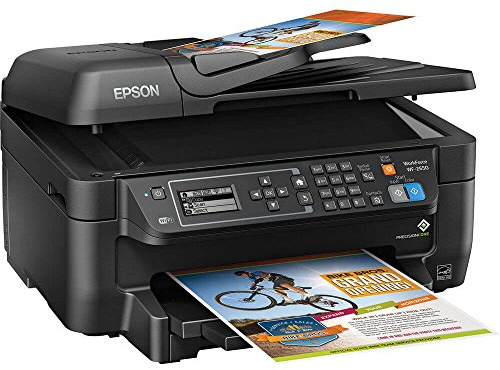 Epson Workforce WF-2650 All-in-One Wireless Color Printer with Scanner, Copier and Fax