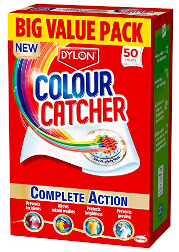 Dylon Colour Catcher Complete Action Laundry Sheets – 50 Sheets
