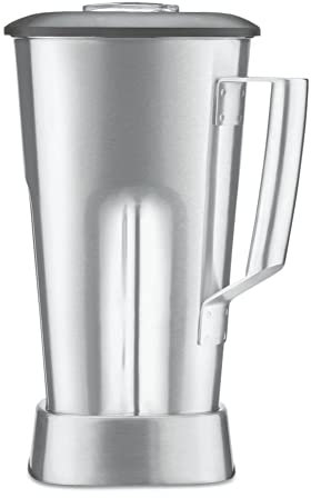 Waring Commercial CAC167 62 oz Stainless Steel Container with Blade Assembly, Lid and Jar Pad for TORQ 2.0 Series. Great for keeping cold foods cold and hot foods warm.