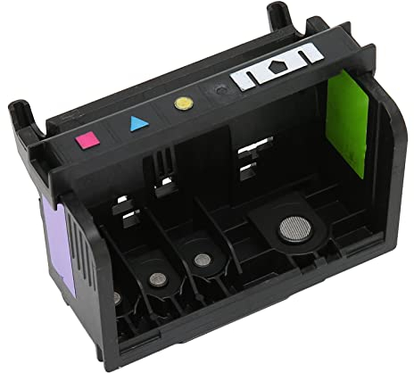 KIMISS Druckkopf für Officejet 6500 Officejet 6500 Druckkopf Abs 4-Slot-Druckkopf für Officejet Pro 6000 7000 6500 6500A 7500 7500A Druckkopf Ersatz Clear Printing Abs Druckkopf