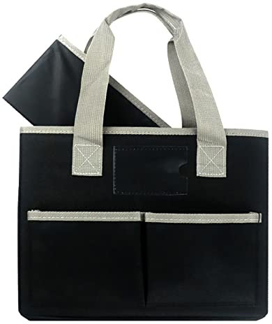 Organizer-Tasche für Künstler, Bastelbedarf, 8 Taschen, Basteltasche mit Griffen, für Reisen, Schule, Büro, Kunststudios, Zubehör, Bastel-Organizer mit Trennwänden, Taschen und Taschen