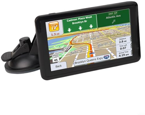 5 Inch Touch Screen GPS Navigator Device with 8GB Memory and FM Transmitter for Vehicles (Africa)