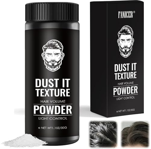 30g Polvere Capelli,Polvere Styling Istantanea,Texture Volume Powder,Volumizzante Istantaneo,per Uomo e Donna,Texture Opaca Tenuta Duratura Effetto
