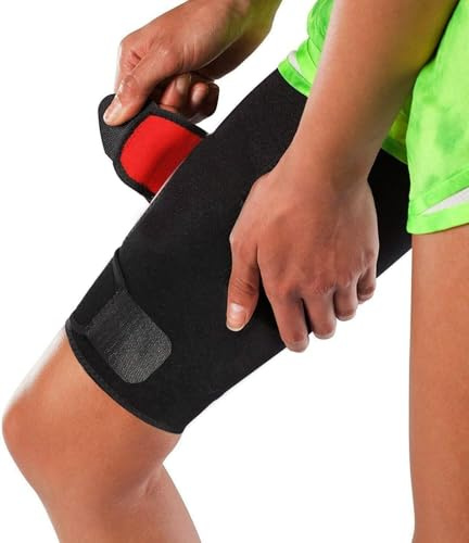 Stone and Clark Muslo ajustable ayuda del apoyo, del cuadriceps del muslo Apoyo y abrigos para hombres y mujeres