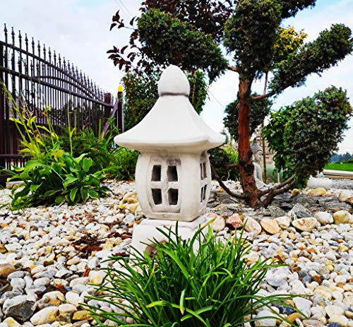 Garden ornament - Stone Japanese Style Pagoda/Lantern Yukimi OKI Gata