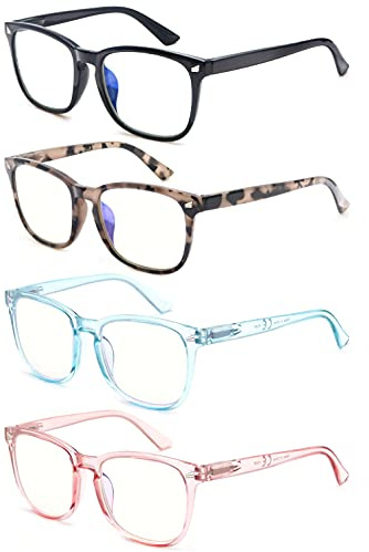 MODFANS Gafas de Lectura 0.5 Mujeres Anti luz Azul,Gafas con Filtro Luz Azul,Anti-UV,Proteccion para Pantalla/TV/Tablet/Movil/Juegos/Smartphone