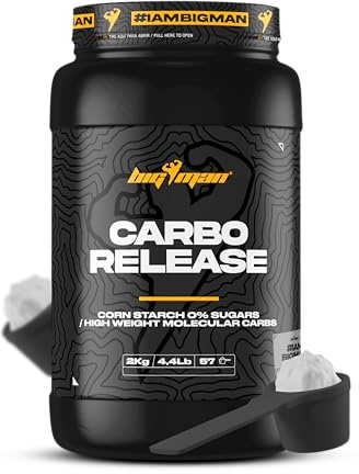 BigMan | Carbo Release 2Kg (Frutas del Bosque) | Carbohidratos Complejos | Entrenamientos más Intensos | Energia hasta el ultimo Momento | Absorción Rapida e Ilimitada |