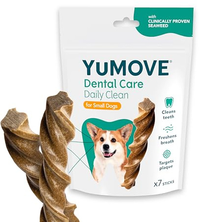 YuMOVE Daily Clean Dental Sticks for Small Dogs | 7 pack