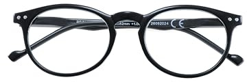 Prontoleggo Gafas de Lectura Beauty Negro +3.50, Negro, 3.5 Diottria
