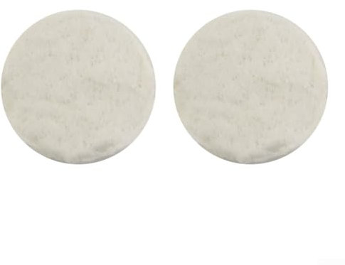 Fibres - Manta de seguridad para chimenea, quemador de gel, resistente al calor, 1206 °C, color blanco, 8,6 x 1,2 cm, 2 unidades