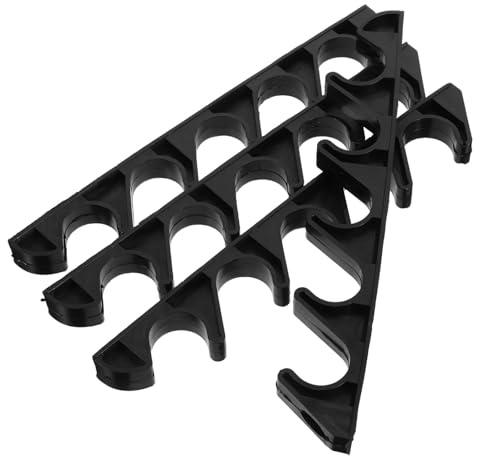 Cabilock Five-tooth Hook Adjustment Brackets for Outdoor Folding Chairs, High-strength Plastic Material, 4 Pieces with Stable Load Capacity for Camping and Balcony