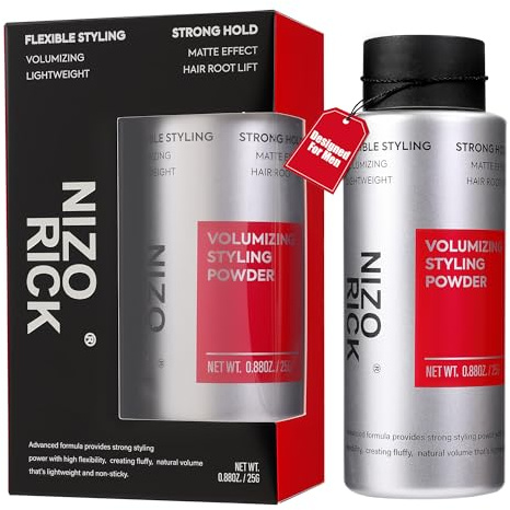 NIZORICK Poudre Texturisante pour Cheveux, Volume Racines et Coiffage, Toucher Doux et Naturel, Tous Types de Cheveux (Encens boisé)