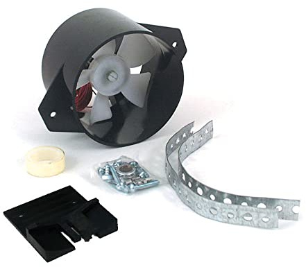 Valterra A10-2618VP FridgeCool 12 Volt Exhaust Fan, Black