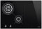 SMEG Kochfeld Gas/Induktion CLASSICA - PM3743D, Schwarz