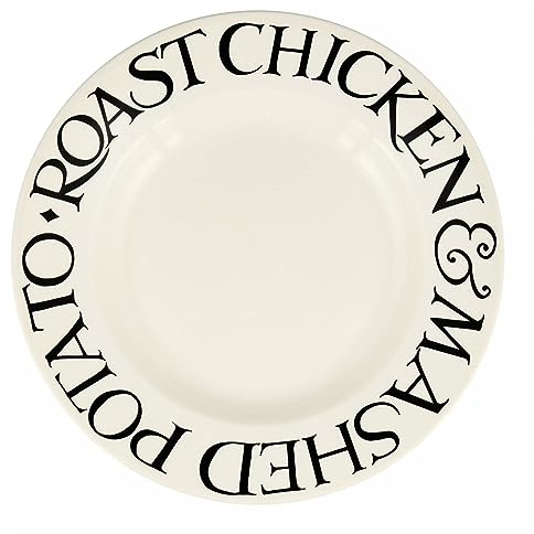 Emma Bridgewater Black Toast Braten Huhn 10 1/2 Zoll Teller