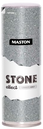 Maston Spray Paint Granite Grey Stone effect 400ml