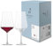 Zwiesel Glas Juego de 2 copas de vino tinto de Burdeos elegantes para vino tinto, apto para lavavajillas, fabricado en Alemania (número de referencia 123737)