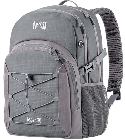 Trail Aspen Day Pack Backpack, 30L, Grey