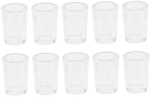 DRESSOOS Lot de 20 Petites Tasses Miniatures pour Maison De Poupée, Gobelets À Boire, Gobelets À Eau Miniatures pour Maison De Poupée, Décoration De Maison De Poupée, Verres À Boire
