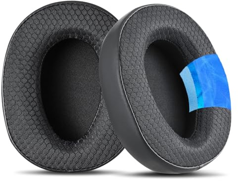 AHG Accessory House Global Cool Gel Replacement WH-H900N Ear Pads/MDR-100ABN Ear Cushions. Compatible with Sony WH-H900N & MDR-100ABN Headphones (Black). Cooling Gel | Easy DIY Fit | Extra Thick