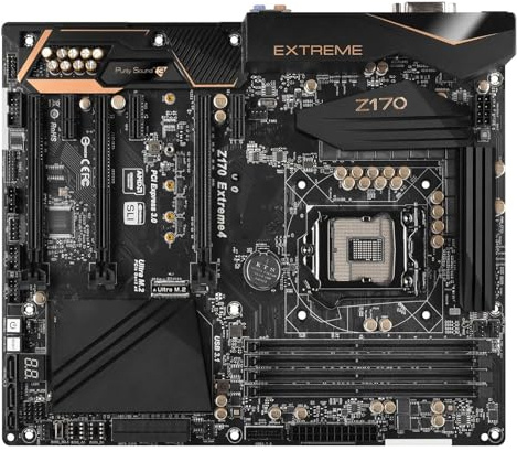 Placa Madre Placa Base Fit For ASROCK Z170 Extreme4 for Socket 1151 Core i7-6700K i5-6600K i3-6100 CPU DDR4 SATA3 Ultra M.2 ATX