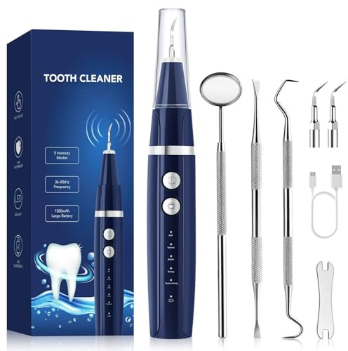 Plaque Remover for Teeth - Tartar Remover for Teeth, Dental Calculus Remover Teeth Cleaning Kit