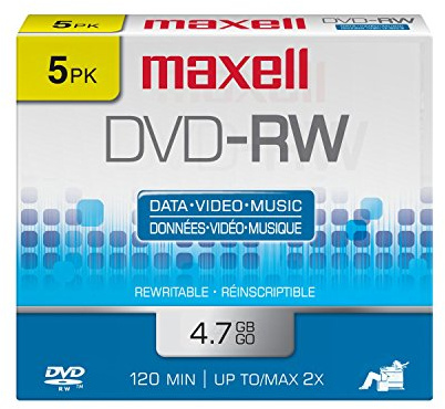 Maxell 635125 DVD-RW Disc