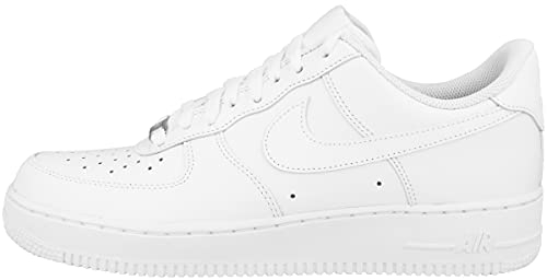 Nike Unisex Air Force 1 '07 Turnschuh, Weiß, 37.5 EU