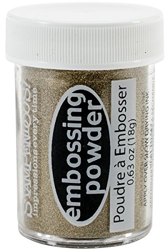 Stampendous Detail Embossing Powder .5 Ounce-Gold Opaque