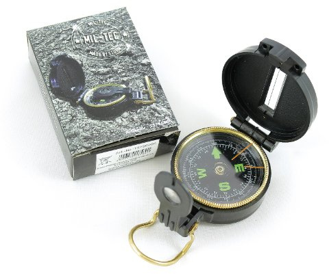 Miltec Bussola Scout Nero PVC Adulto Unisex Taglia Unica