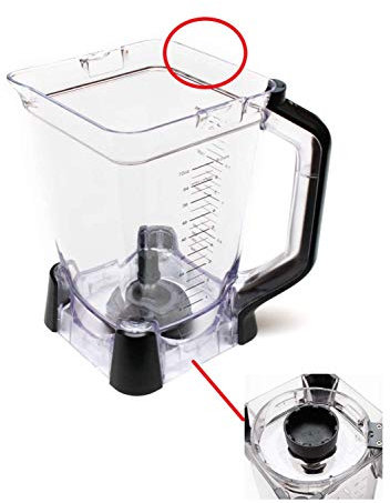 Genuine Ninja BL770 parti di ricambio Pitcher 72 oz , new model Clear