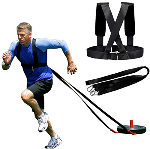 YNXing Set mit Widerstandsseil für das körperliche Training für Widerstandstrainer, Widerstandstrainer, Physikalische Unterstützung, verbessert Geschwindigkeit, Ausdauer und Kraft